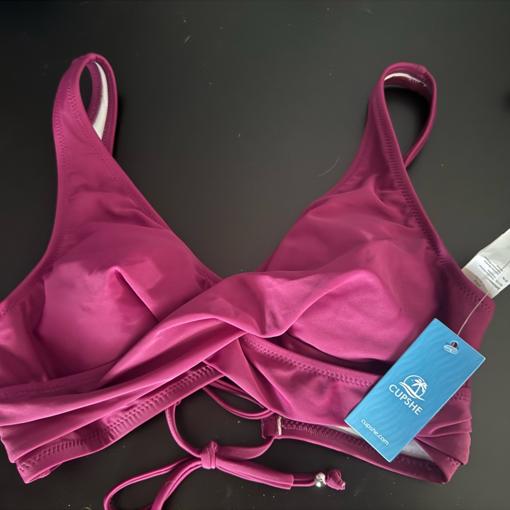 Cupshe Magenta Bikini Set - Picture 1 of 1